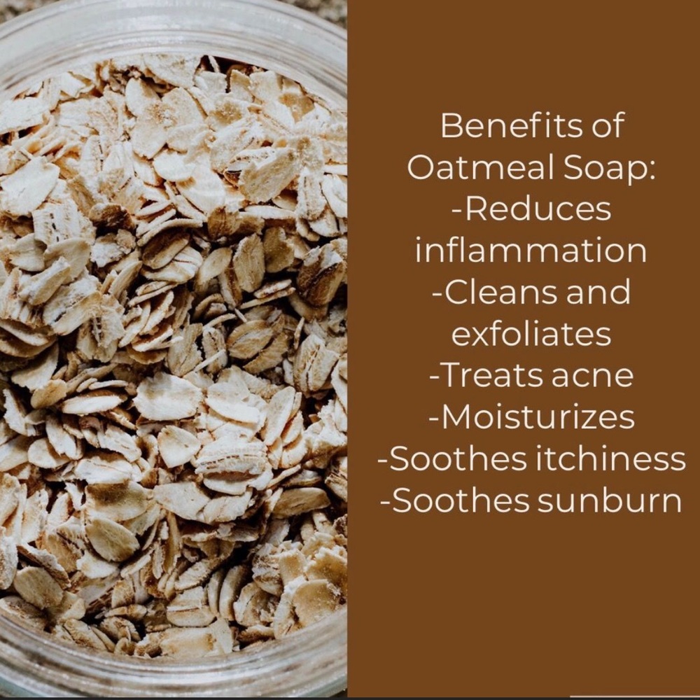 OATMEAL soap skin health benefits
